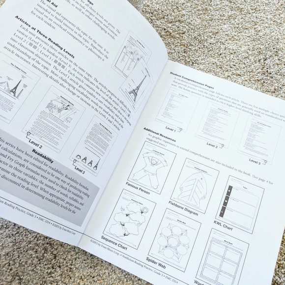 Grade 3 Nonfiction Reading Practice Never used - Picture 4 of 7